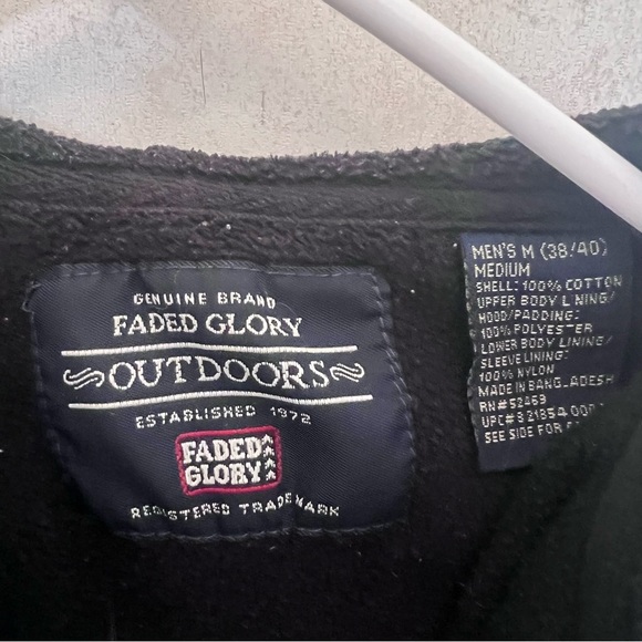 Faded Glory Blue Flannel Jacket - Picture 3 of 4